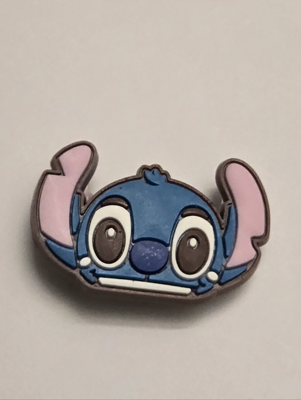 3/$10 Classic Stitch Face Croc Charm Jibbitz Disney Blue Alien